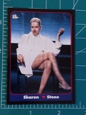 1993 SHARON STONE #36 MASTERS EDITION SUPERSTARS BELLISSIMI ROCK POP MOVIE CARD picture