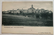 ca 1900s MA Postcard Worcester Massachusetts State Insane Hospital Raphael Tuck picture