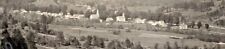 c1910 Newfane, VT, birdseye view, village, RPPC, real photo, churches vintage picture