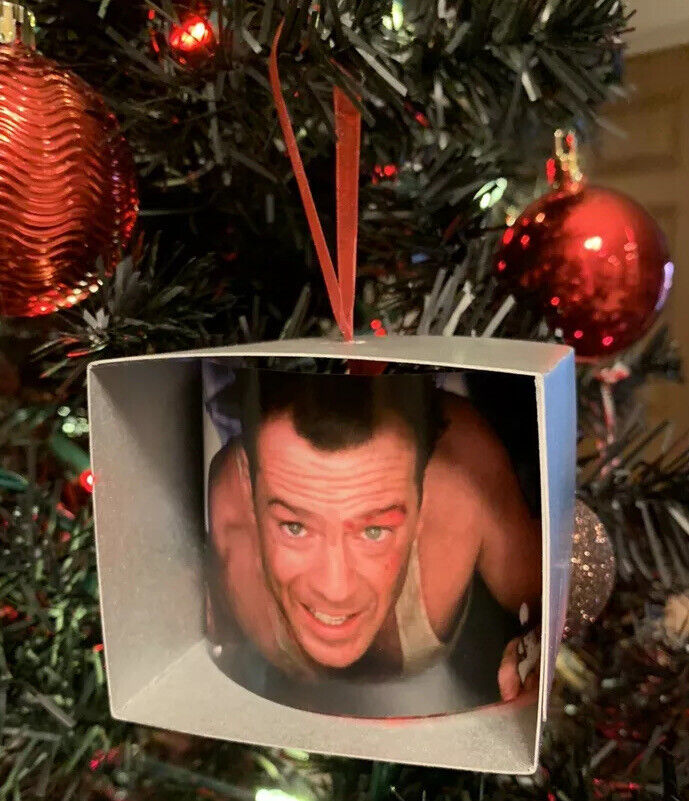 Die Hard Vent Scene Christmas Ornament Bruce Willis John McClane ORDER SOON