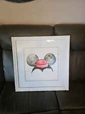 Ethan Allen Framed Minnie Mouse Chapeau 23 By 23 picture