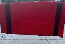 2003 Marlboro 100% Wool Blanket Red w/Black Stripe Thick 69