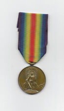 VINTAGE - POLISH WW1 VICTORY MEDAL -  FULL SIZE MEDAL -  RP ON BACK picture