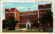 Aberdeen, South Dakota - A view of St. Luke's Hospital - c1920 picture