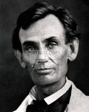 ABRAHAM LINCOLN IN 1858 - 8X10 AMBROTYPE PHOTO (ZZ-071) picture