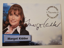 MARGOT KIDDER 2005 BRIDGETTE CROSBY Autograph A28 CHASE CARD Smallville SEASON 4 picture