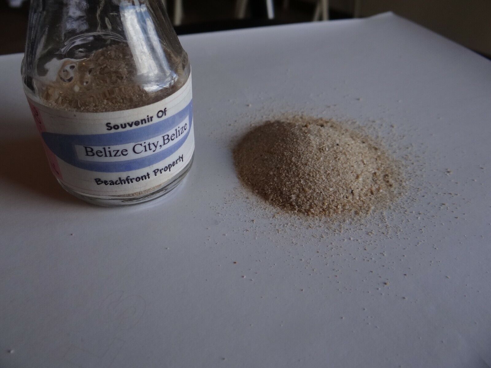 Labeled Sand Samples from Around the World Cruises