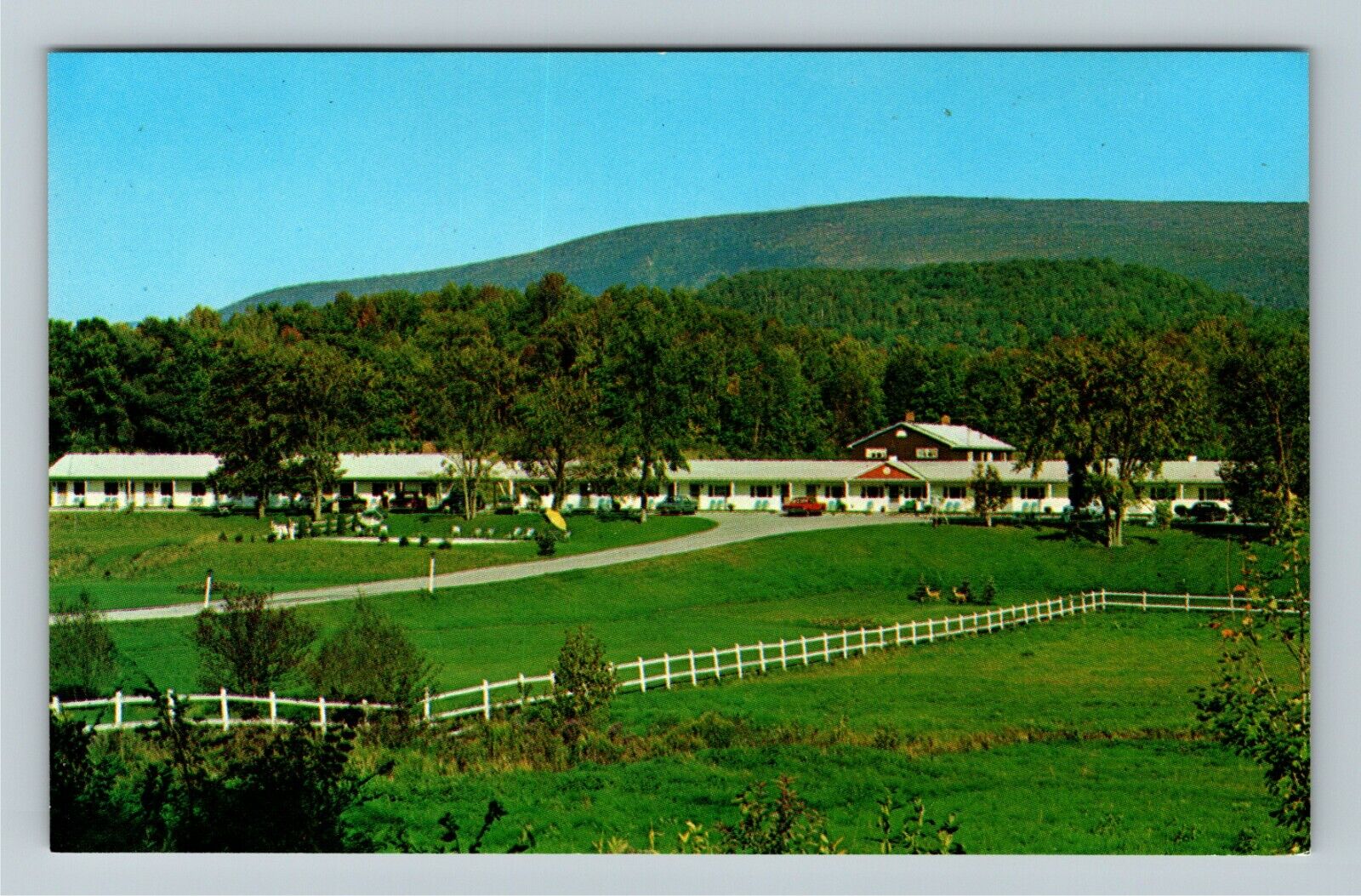 Shaftsbury VT-Vermont, Iron Kettle Motel, Vintage Postcard