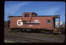 Original Slide MEC Maine Central-Guilford Caboose 644 picture