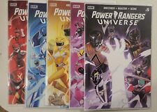 POWER RANGERS UNIVERSE #1-5 Main Covers | BOOM | 2021 - 2022 NM+ picture