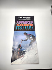 Vintage 1992-3 Killington Advanced Skier Brochure Racing Moguls etc Vermont picture