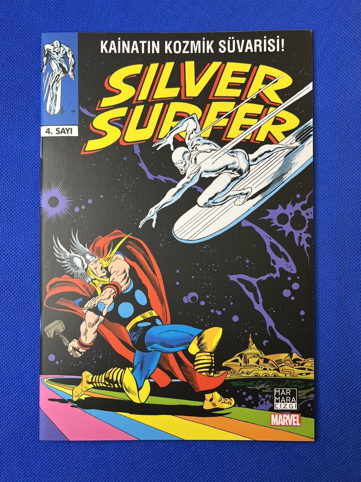 Silver Surfer #4 Iconic John Buscema 1st Thor Cover Key TURKISH Edition Marvel