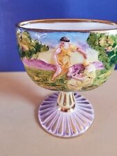 Bing Co FBS Vase Bottle France ? Ferdinand footed Dancing antique hand painted picture