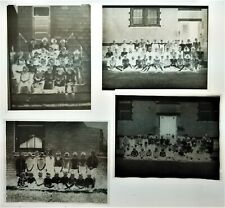 antique 4pc lot PORT DOVER SCHOOL PHOTO NEGATIVES ontario canada picture