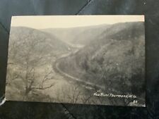 New River Thurmond, West Virginia  RPPC postcard picture