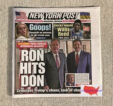 NEW YORK POST - WEDNESDAY MARCH 22, 2023 (PIERS MORGAN INTERVIEWS RON DESANTIS) picture