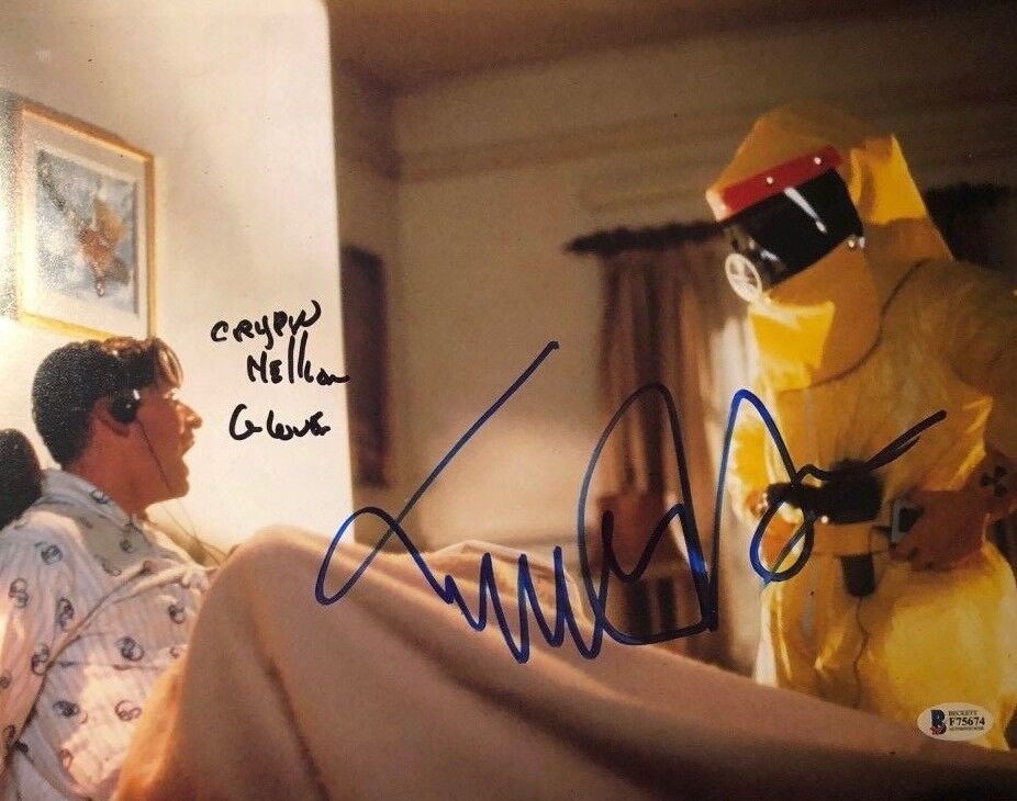 Michael J Fox Crispin Glover signed autographed 11x14 photo Back to the Future
