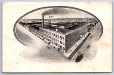 Fairfield Iowa~Louden Hay Tools Adv~Barn Door Hangers Factory Vignette~c1910 picture