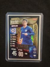 CHRISTIAN PULISIC #LE9 GOLD LIMITED EDITION CARD TOPPS MATCH ATTAX UCL 2019-20 picture