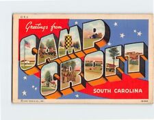 Postcard Greetings from Camp Croft South Carolina USA picture