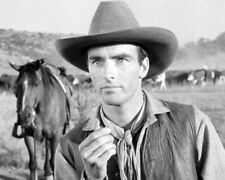 Montgomery Clift portrait on the range from Red River 8x10 inch photo picture