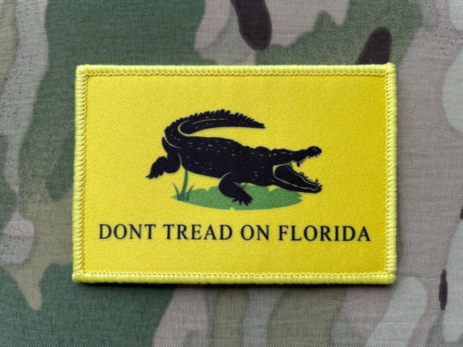 Don't Tread on Florida Patch Alligator DeSantis Let's Go Brandon LGB Gadsden FJB