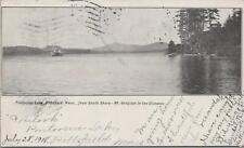 Postcard Pontoosuc Lake Pittsfield MA from South Shore 1908 picture