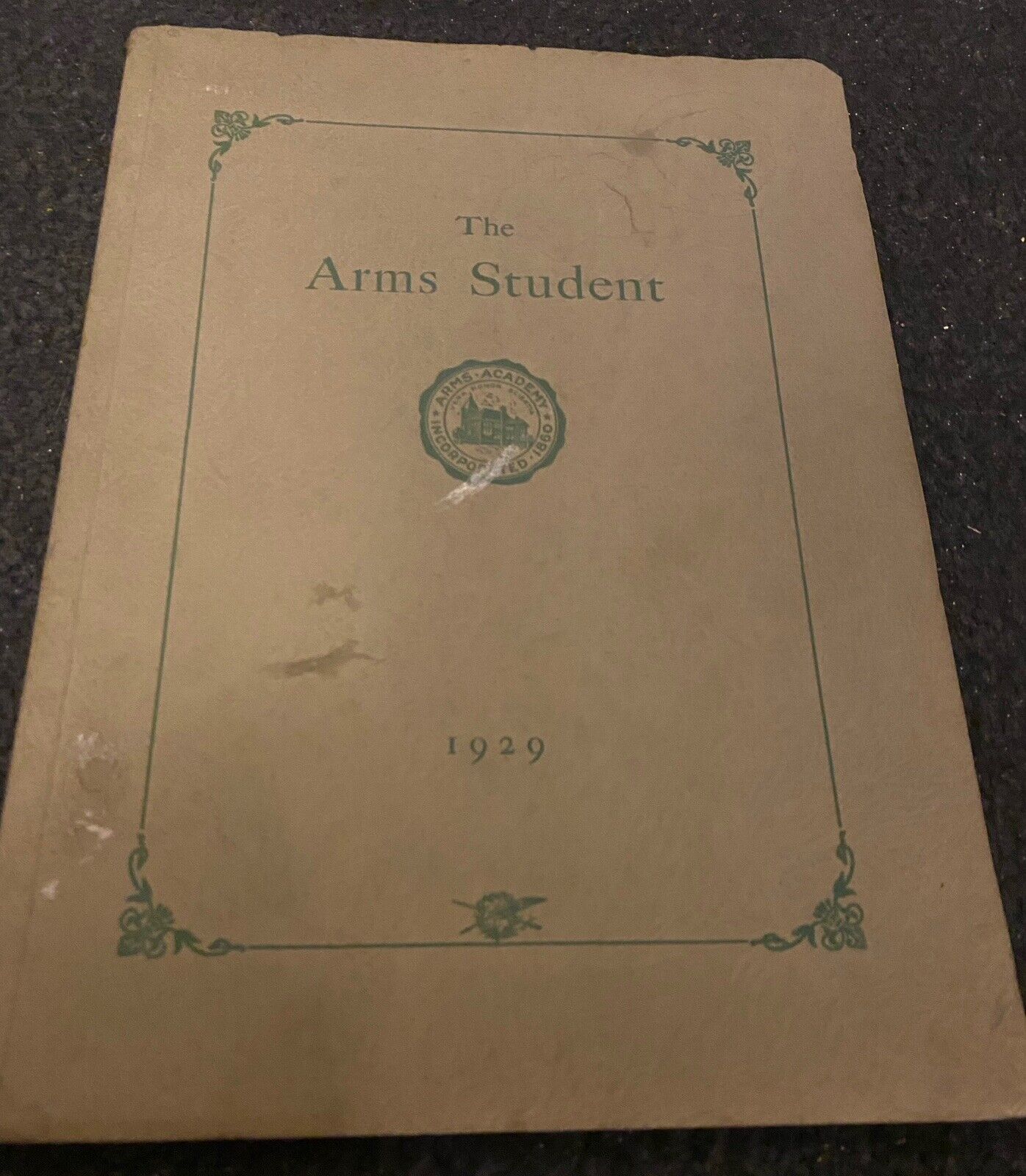 1929 Arms Academy The Student Yearbook Shelburne Falls Massachusetts MA