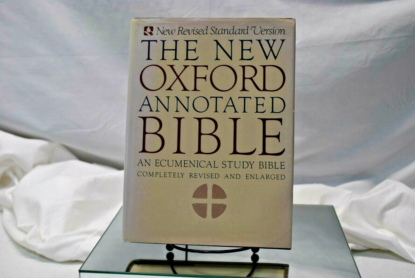 The New Oxford Annotated Bible, New Revised Standard (Hard Cover, 1989)