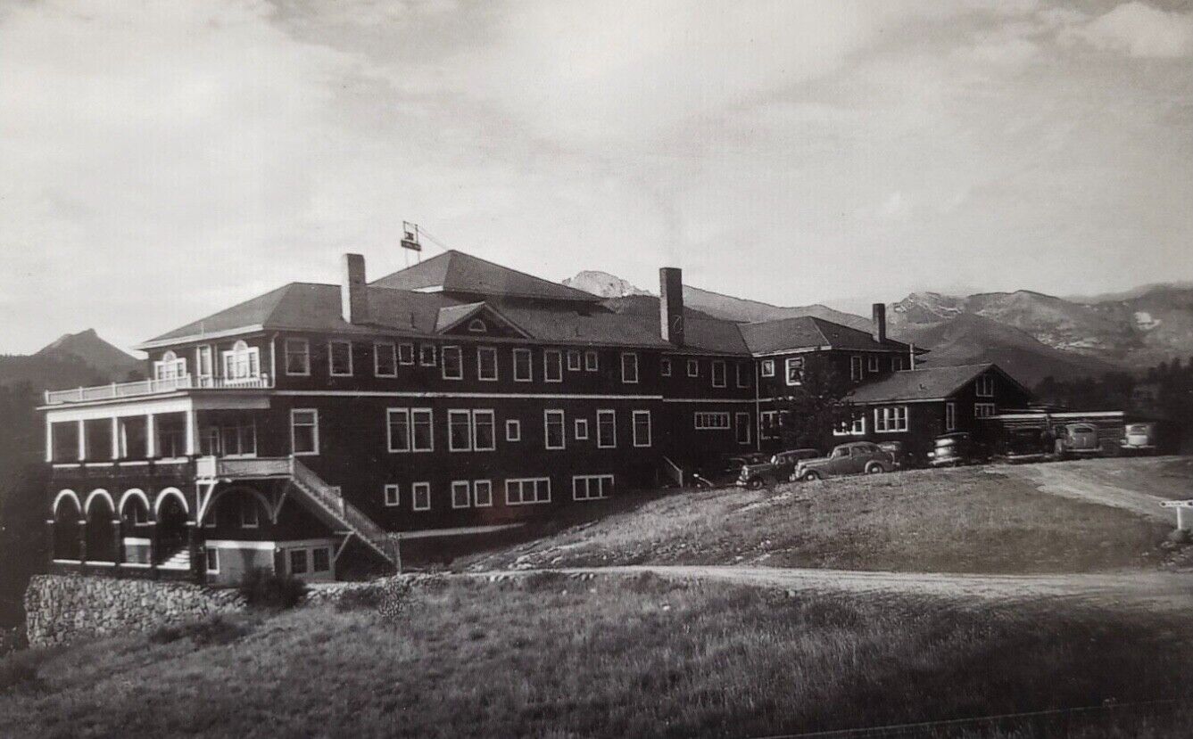 Sanborn RPPC reproduction Lewiston Hotel Estes Park Colorado burned down in 1941