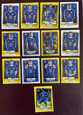 CHELSEA TOPPS PARALLEL YELLOW FOOTBALL UCL SUPERSTARS 2022/23 CARDS picture