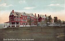 Hotel Northfield, East Northfield, Massachusetts, Early Postcard, Unused picture