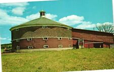 Vintage Postcard - Built in 1903 Round Barn in Newbury Vermont VT #10307 picture