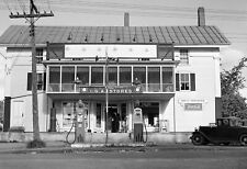 1941 Gas & Grocery Store, Hinesburg, VT Old Photo 13
