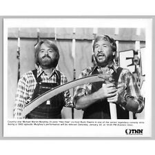 Michael Martin Murphey and Buck Owens Hee Haw Country 80s-90s Music Press Photo picture