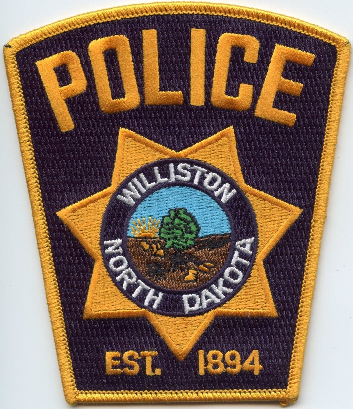 WILLISTON NORTH DAKOTA POLICE PATCH