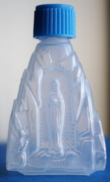 Holy Water Bottle with Prayer Cards of Mary and Jesus