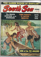 South Sea Stories Magazine July 1962 Bondage Torture Action Pulp GGA picture