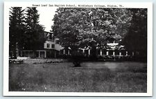 Postcard VT Ripton Bread Loaf Inn English School Middlebury College R46 picture