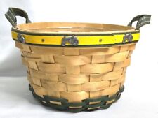 LONGABERGER Small John Deere Basket 2007 Edition & Protector ~ Display Only picture