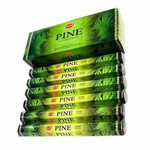 Hem Incense Sticks Pine Bulk 120 Stick for Cleansing Spiritual Blessings