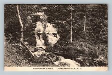 Jeffersonville NY, Watkins Glen Minnehaha Falls, New York c1920 Vintage Postcard picture