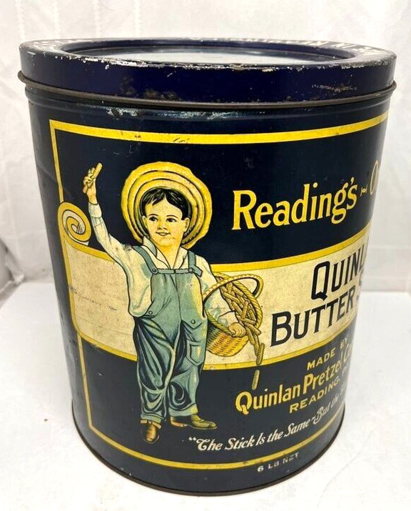 Large Quinlan\'s Butter Sticks Tin