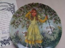 Little Bo Peep John McClelland collectors plate limited edition #8831 D COA 1983 picture