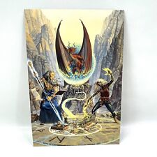 Elmore Colossal Cards athe Conjuring Stone #6 Larry Elmore 1995 - Size 10 x 7 picture