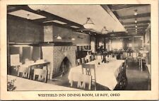 Postcard Westfield Inn Dining Room in Leroy, Ohio picture