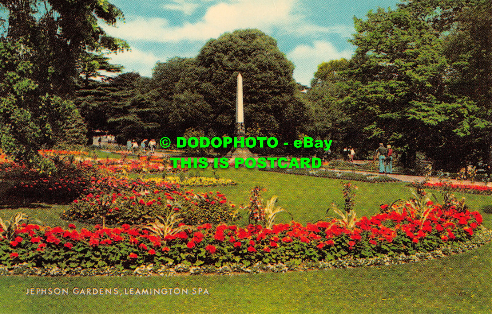 R525338 Lemington Spa. Jephson Gardens. J. Salmon. Cameracolour