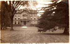 RPPC 1912 Williamstown,MA Sigma Phi House Williams College Massachusetts picture