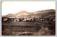 RPPC Panorama Town View East Barre Vermont Real Photo P675 picture