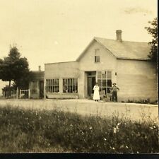 RPPC CORINTH, Ontario Canada Antique Real General Store/ME CHURCH Street View picture